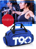 Women's Gym Bag with Shoe Compartment Waterproof Sports Bag for Fitness Yoga
