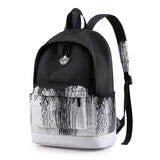 Unisex School Satchel Lightweight Back Bag Teenage Girls Boys College