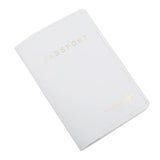 Passport Cover PU Leather Airplane Travel Protector Wallet