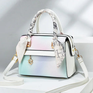 Gradient One-shoulder Boston Bag Women's Messenger Bag