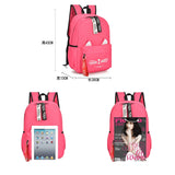 Cat Ears Girls Backpack Kids School Bag Boys Mochila Escolar Cartable Enfant