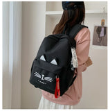 Cat Ears Girls Backpack Kids School Bag Boys Mochila Escolar Cartable Enfant