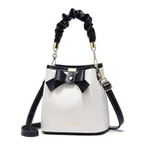 Bow Bucket Bag Large Capacity Shoulder Bag