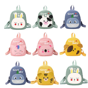 3D Cartoon Rabbit Shark Animal Backpack for Kids