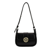 Female Crossbody Leather Bag Underarm Satchels