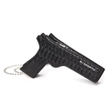 Funny Pistol Messenger Bag Childlike Chain Shoulder Purse Female