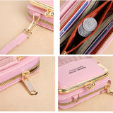 Women's Phone Purse Clutch Wallet Shoulder Messenger Bag