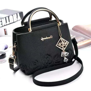 Embroidered Shoulder Bag Autumn High Messenger Handbag