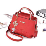 Embroidered Shoulder Bag Autumn High Messenger Handbag