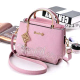 Embroidered Shoulder Bag Autumn High Messenger Handbag