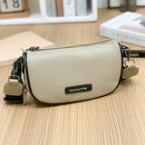 Women's Leather Saddle Shoulder Bag Vintage Messenger Tote