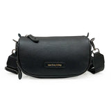 Women's Leather Saddle Shoulder Bag Vintage Messenger Tote