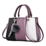 Women Hairball Sequined Party Handbag Ladies Messenger Crossbody Shoulder Bags