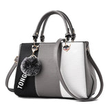 Women Hairball Sequined Party Handbag Ladies Messenger Crossbody Shoulder Bags