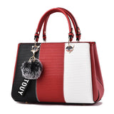 Women Hairball Sequined Party Handbag Ladies Messenger Crossbody Shoulder Bags