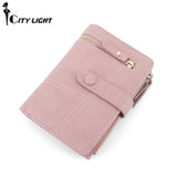 Women Wallet Short Purse Two Fold Multifunction Small Students Wallet