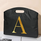 Large Capacity Business Briefcase 26 Letter Print A4 Office Bag