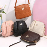 Butterfly Embroidery Shoulder Bag Women's Crossbody