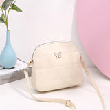 Butterfly Embroidery Shoulder Bag Women's Crossbody