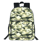 Camouflage Backpack Boys And Girls School Bag Rucksack Travel Mochila