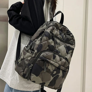 Camouflage Backpack Waterproof Travel Backpack Large Capacity