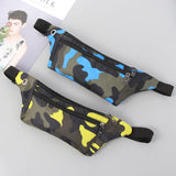 Dark Grain Bum Bag Canvas Unisex Fanny Pack Waist Hip Belt Bag