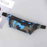 Dark Grain Bum Bag Canvas Unisex Fanny Pack Waist Hip Belt Bag