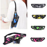 Dark Grain Camo Bum Bag Fanny Pack
