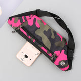 Dark Grain Bum Bag Canvas Unisex Fanny Pack Waist Hip Belt Bag