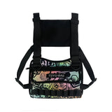 Camouflage Graffiti Hip-Hop Chest Bag Streetwear Sgraffiti Writer Chest Rig Pack
