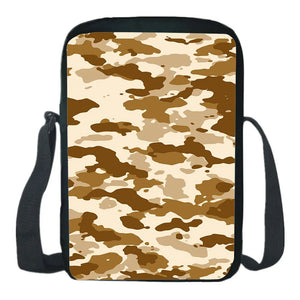Camouflage Shoulder Bag Nylon School Bag Backpack Cosplay Messenger Bag