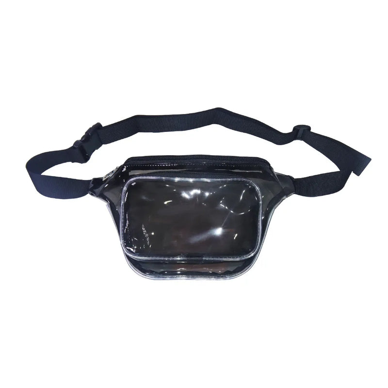Candy PVC Women's Waist Bag Outdoor Sports Chest Bag
