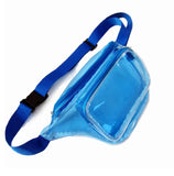 Candy PVC Women's Waist Bag Outdoor Sports Chest Bag