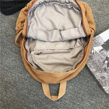 Canvas Backpack Women Vintage School Laptop Bagpack