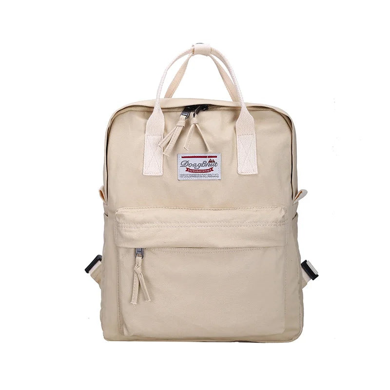 Canvas Backpacks Softback Women Backpack School Bags For Girls Student Book Bag