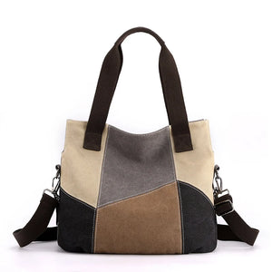 Canvas Bags for Women Handbag Shoulder Bag Large Capacity Totes