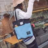 Canvas Crossbody Bags for Women Large Capacity Schoolbag