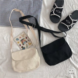 Canvas Female Shoulder Bag Unisex Casual Ladies Messenger