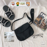 Canvas Female Shoulder Bag Unisex Casual Ladies Messenger
