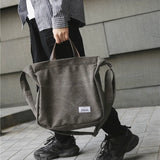 Canvas Messenger Bag Sports Backpack Large Shoulder Satchel