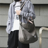 Canvas Messenger Bag Sports Backpack Large Shoulder Satchel