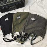 Canvas Messenger Bag Sports Backpack Large Shoulder Satchel