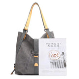 Canvas Messenger Bag Women Handbags Vintage Bag Retro