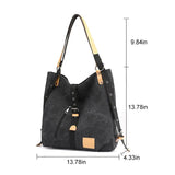 Canvas Messenger Bag Women Handbags Vintage Bag Retro