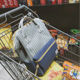 Canvas Printing Backpack Women School Bag Teenage Girls Bookbag Vintage Laptop