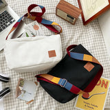 Canvas Shoulder Bag Big Capacity Women Messenger Bag Female Crossbody Bags