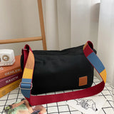Canvas Shoulder Bag Big Capacity Women Messenger Bag Female Crossbody Bags
