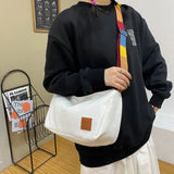 Canvas Shoulder Bag Big Capacity Women Messenger Bag Female Crossbody Bags