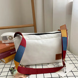 Canvas Shoulder Bag Big Capacity Women Messenger Bag Female Crossbody Bags