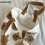 Cartoon Bear Shoulder Bag for Women Girls